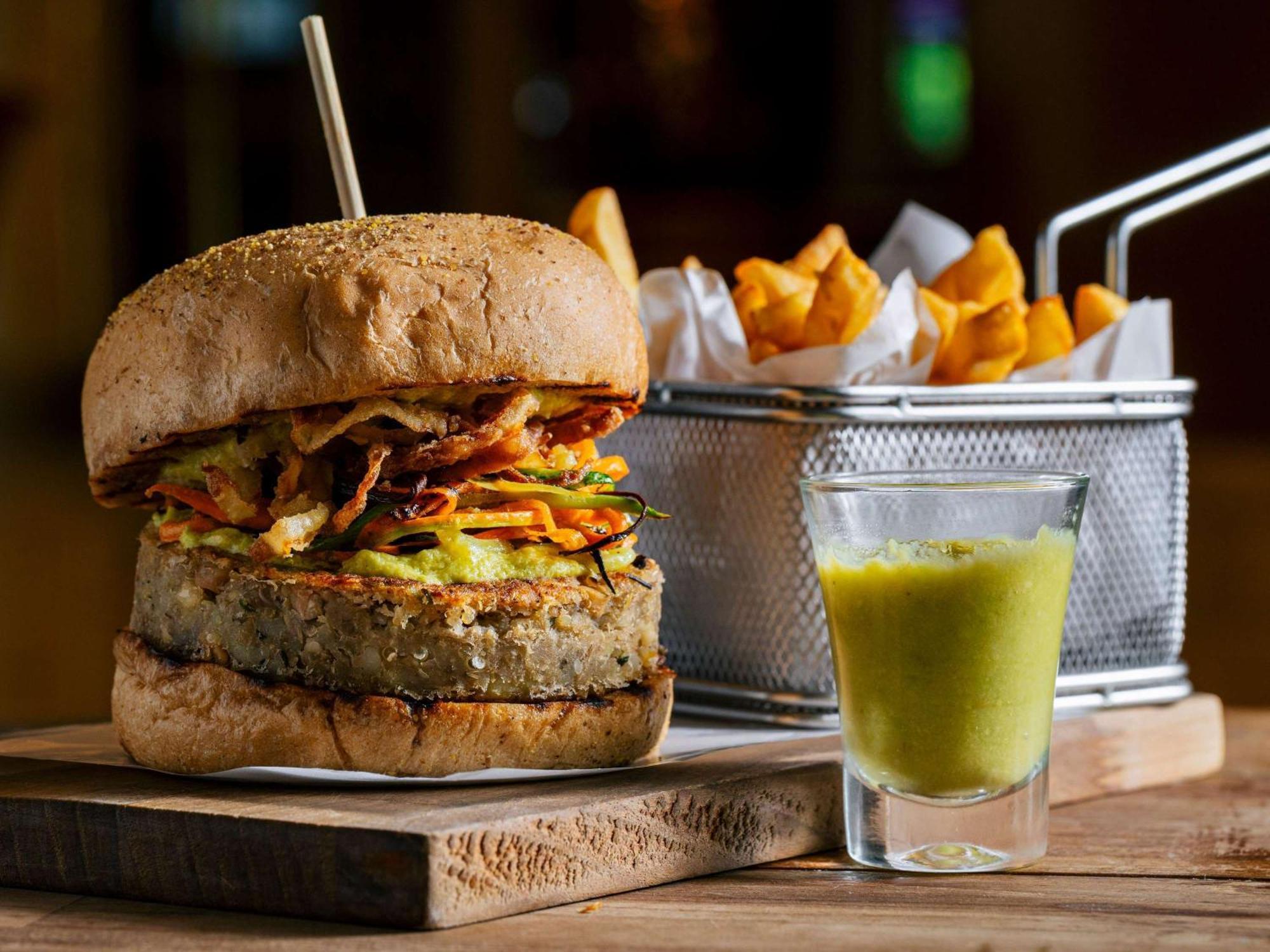 Grand Mercure SP Ibirapuera São Paulo Exterior foto Vegan burger